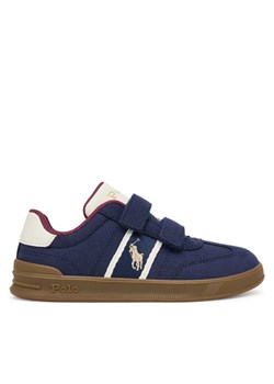 Sneakersy Polo Ralph Lauren Heritage Court III T-Toe Ez RL03357411 Granatowy ze sklepu eobuwie.pl w kategorii Buty sportowe dziecięce - zdjęcie 186100429