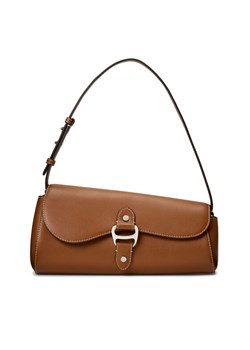 Torebka LAUREN RALPH LAUREN 431977487001 Brązowy ze sklepu eobuwie.pl w kategorii Listonoszki - zdjęcie 186100446