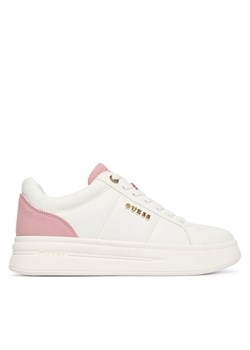 Sneakersy Guess FLFWLL ELE12 Biały ze sklepu eobuwie.pl w kategorii Buty sportowe damskie - zdjęcie 186100448