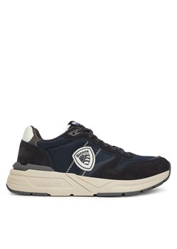 Sneakersy Blauer F5RAY01/NYN Granatowy ze sklepu eobuwie.pl w kategorii Buty sportowe męskie - zdjęcie 186100455