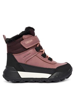 Śniegowce Geox J Trekkyup B Ab J46M7A 0MEMS C8007 M Różowy - id: 0000305325976 - marki Geox - 186100517 Śniegowce Geox J Trekkyup B Ab J46M7A 0MEMS C8007 M Różowy ze sklepu eobuwie.pl w kategorii Buty zimowe dziecięce - zdjęcie 186100517