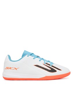 Buty do piłki nożnej Skechers Jr Youth Ic 252168L WTQP Biały ze sklepu eobuwie.pl w kategorii Buty sportowe dziecięce - zdjęcie 186100585