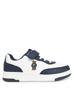 Sneakersy Polo Ralph Lauren Masters Court II RL03403101 Biały ze sklepu eobuwie.pl w kategorii Buty sportowe dziecięce - zdjęcie 186100596