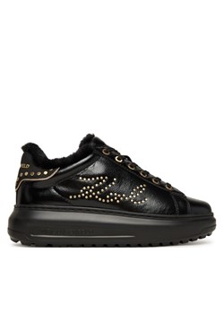 Sneakersy KARL LAGERFELD KL67511 Czarny ze sklepu eobuwie.pl w kategorii Buty sportowe damskie - zdjęcie 186100657