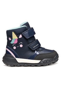 Śniegowce Geox B Trekkyup B Ab B566MD 054FU C4002 M Granatowy ze sklepu eobuwie.pl w kategorii Buty zimowe dziecięce - zdjęcie 186100778