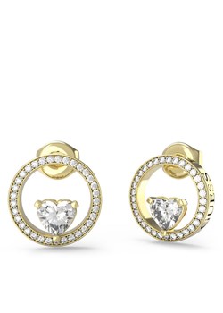 Kolczyki Guess JUBE04 666JW Złoty ze sklepu eobuwie.pl w kategorii Kolczyki - zdjęcie 186100796