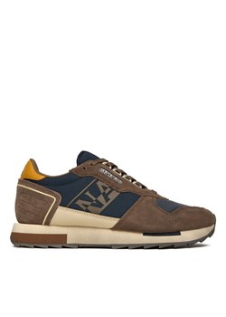 Sneakersy Napapijri Virtus  NP0A88XU Brązowy ze sklepu eobuwie.pl w kategorii Buty sportowe męskie - zdjęcie 186100868