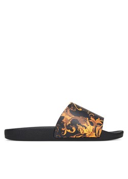 Klapki Versace Jeans Couture 79VA3SQ3 Czarny - id: 0000305600684 - marki Versace Jeans - 186100876 Klapki Versace Jeans Couture 79VA3SQ3 Czarny ze sklepu eobuwie.pl w kategorii Klapki damskie - zdjęcie 186100876