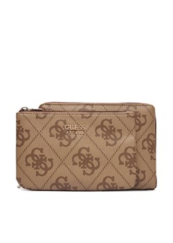 Zestaw etui Guess Berta Travel TXOB86 88048 Brązowy ze sklepu eobuwie.pl w kategorii Etui - zdjęcie 186100936