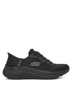 Sneakersy Skechers Arch Fit 2.0 150066/BBK Czarny ze sklepu eobuwie.pl w kategorii Buty sportowe damskie - zdjęcie 186100946