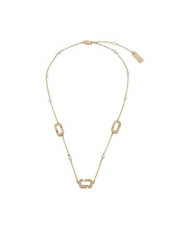 Naszyjnik Marc Jacobs The J Mrc Luxe Station 2P5JNC001J21 Złoty ze sklepu eobuwie.pl w kategorii Naszyjniki - zdjęcie 186100959