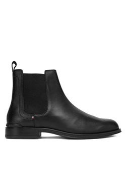Sztyblety Tommy Hilfiger Corporate Cheslea FM0FM05578 Czarny ze sklepu eobuwie.pl w kategorii Buty zimowe męskie - zdjęcie 186100999