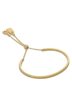 Bransoletka Coach Slider Bangle Bracelet 37440610GLD710 Złoty ze sklepu eobuwie.pl w kategorii Bransoletki - zdjęcie 186101019