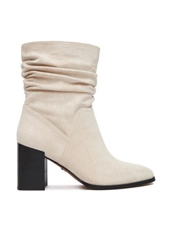 Botki Nine West CEO-JAMILAH-01 Beżowy ze sklepu eobuwie.pl w kategorii Botki - zdjęcie 186101138