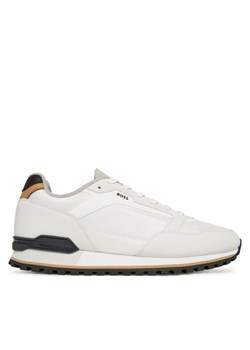 Sneakersy BOSS Parkour-L 50552914 Biały ze sklepu eobuwie.pl w kategorii Buty sportowe męskie - zdjęcie 186101157