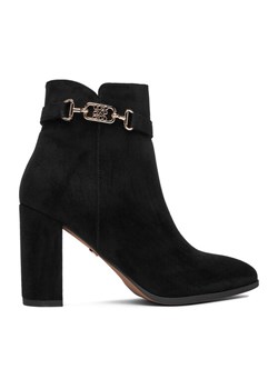 Botki Nine West CEO-ZAINA-01 Czarny ze sklepu eobuwie.pl w kategorii Botki - zdjęcie 186101176