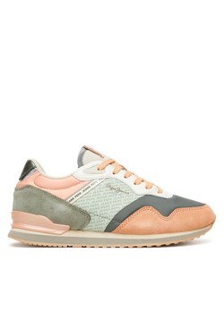 Sneakersy Pepe Jeans London Jelly W PLS400009 Pomarańczowy ze sklepu eobuwie.pl w kategorii Buty sportowe damskie - zdjęcie 186101177