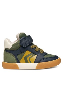 Sneakersy Geox B Gisli B561NA 0MEFU C0938 M Khaki ze sklepu eobuwie.pl w kategorii Buty sportowe dziecięce - zdjęcie 186101267