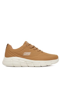 Sneakersy Skechers Bobs B Flex 118110 CSNT Brązowy ze sklepu eobuwie.pl w kategorii Buty sportowe męskie - zdjęcie 186101286