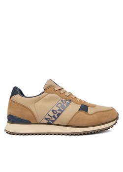 Sneakersy Napapijri Cosmos NP0A88XV Beżowy ze sklepu eobuwie.pl w kategorii Buty sportowe męskie - zdjęcie 186101326