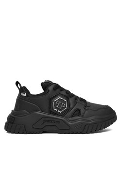 Sneakersy PHILIPP PLEIN New Predator FAES USC0837 PTE003N Czarny ze sklepu eobuwie.pl w kategorii Buty sportowe męskie - zdjęcie 186101355