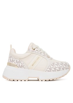 Sneakersy MICHAEL Michael Kors MK02930256 Écru ze sklepu eobuwie.pl w kategorii Buty sportowe dziecięce - zdjęcie 186101379