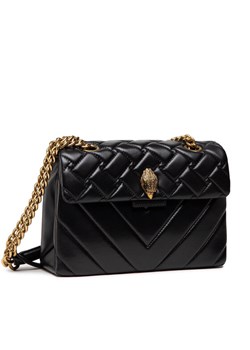 Torebka Kurt Geiger Kensington 1470400109 Czarny ze sklepu eobuwie.pl w kategorii Listonoszki - zdjęcie 186101459