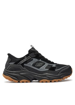 Trekkingi Skechers Slip-ins Vigor AT 237744/BBK Czarny ze sklepu eobuwie.pl w kategorii Buty trekkingowe męskie - zdjęcie 186101495