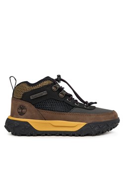 Trzewiki Timberland GreenStride™ Motion 6 Mid Bungee Trainer TB0A6C41EJC1 Czarny ze sklepu eobuwie.pl w kategorii Buty zimowe dziecięce - zdjęcie 186101546