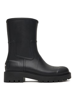 Kalosze Calvin Klein Jeans Mid Rainboot YW0YW02004 Czarny ze sklepu eobuwie.pl w kategorii Kalosze damskie - zdjęcie 186101548