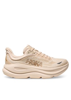 Buty do biegania Hoka Bondi 9 1162012 Beżowy ze sklepu eobuwie.pl w kategorii Buty sportowe damskie - zdjęcie 186101608
