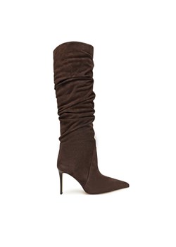 Kozaki MICHAEL Michael Kors Dawn 40F5DWHB5L Brązowy - id: 0000305725578 - marki Michael Michael Kors - 186101645 Kozaki MICHAEL Michael Kors Dawn 40F5DWHB5L Brązowy ze sklepu eobuwie.pl w kategorii Kozaki damskie - zdjęcie 186101645