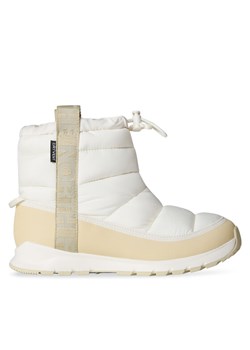 Śniegowce The North Face Thermoball NF0A5LXJTOB1 Écru ze sklepu eobuwie.pl w kategorii Buty zimowe dziecięce - zdjęcie 186101786