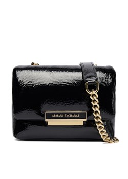 Torebka Armani Exchange XW000357 AF17239 UC001 Czarny ze sklepu eobuwie.pl w kategorii Kopertówki - zdjęcie 186101807