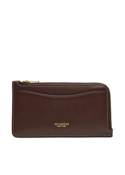 Etui na karty kredytowe Coach CZ112 Brązowy ze sklepu eobuwie.pl w kategorii Etui - zdjęcie 186101915