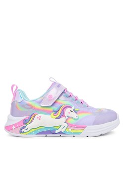 Sneakersy Skechers Unicorn Chaser 302298L LVMT Fioletowy ze sklepu eobuwie.pl w kategorii Buty sportowe dziecięce - zdjęcie 186101948