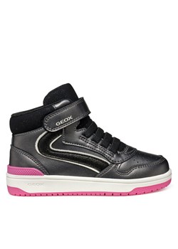 Sneakersy Geox J Washiba J56HXA 000NF C9325 D Szary ze sklepu eobuwie.pl w kategorii Buty sportowe dziecięce - zdjęcie 186101989