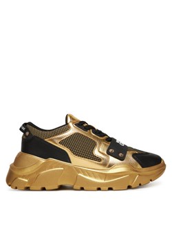 Sneakersy Versace Jeans Couture 79YA3SC4 Czarny ze sklepu eobuwie.pl w kategorii Buty sportowe męskie - zdjęcie 186101997