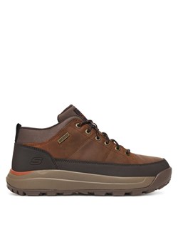 Trekkingi Skechers Cambert 210900 CDB Brązowy ze sklepu eobuwie.pl w kategorii Buty trekkingowe męskie - zdjęcie 186102015