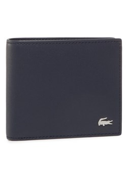 Portfel Lacoste Small Billfold NH1115FG Granatowy ze sklepu eobuwie.pl w kategorii Portfele męskie - zdjęcie 186102069