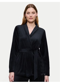 Triumph Koszulka piżamowa Sensual Velour 10225078 Czarny Relaxed Fit ze sklepu MODIVO w kategorii Piżamy damskie - zdjęcie 186118698
