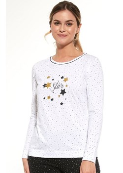 Urocza piżama damska 722/302 Star, Kolor biało-czarny, Rozmiar XL, Cornette ze sklepu Primodo w kategorii Piżamy damskie - zdjęcie 186119035