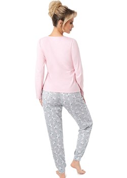 Piżama damska bawełniana z długimi spodniami Bunny long, Kolor różowo-szary, Rozmiar S, Donna - id: 217920 - marki Donna - 186119056 Piżama damska bawełniana z długimi spodniami Bunny long, Kolor różowo-szary, Rozmiar S, Donna ze sklepu Primodo w kategorii Piżamy damskie - zdjęcie 186119056