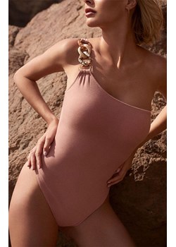 Marilyn bawełniane body na jedno ramię Curacao, Kolor różowy, Rozmiar 36, Marilyn ze sklepu Primodo w kategorii Body damskie - zdjęcie 186119679