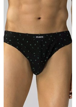 Atlantic 3-pack slipy męskie sport 3MP-178-CZA/SZG/CZA, Kolor czarno-zielony-wzór, Rozmiar L, ATLANTIC ze sklepu Intymna w kategorii Majtki męskie - zdjęcie 186120657
