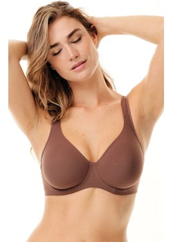 Biustonosz miękki soft brązowy 393, Kolor brązowy, Rozmiar 75E, SPIMAN - id: 217203 - marki Spiman - 186121995 Biustonosz miękki soft brązowy 393, Kolor brązowy, Rozmiar 75E, SPIMAN ze sklepu Intymna w kategorii Biustonosze - zdjęcie 186121995