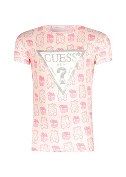 Guess T-shirt | Regular Fit ze sklepu Gomez Fashion Store w kategorii Bluzki dziewczęce - zdjęcie 186122248