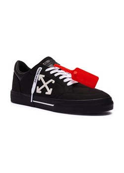 OFF-WHITE Sneakersy NEW LOW VULCANIZED CANVAS | z dodatkiem skóry ze sklepu Gomez Fashion Store w kategorii Buty sportowe męskie - zdjęcie 186122275