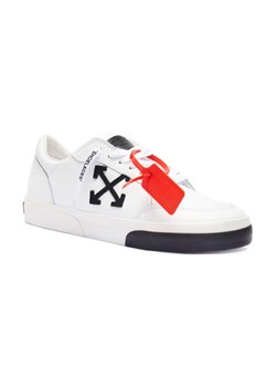OFF-WHITE Skórzane sneakersy NEW LOW VULCANIZED ze sklepu Gomez Fashion Store w kategorii Buty sportowe męskie - zdjęcie 186122336