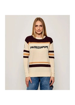 Patrizia Pepe Sweter | Regular Fit | z dodatkiem wełny ze sklepu Gomez Fashion Store w kategorii Swetry damskie - zdjęcie 186122419